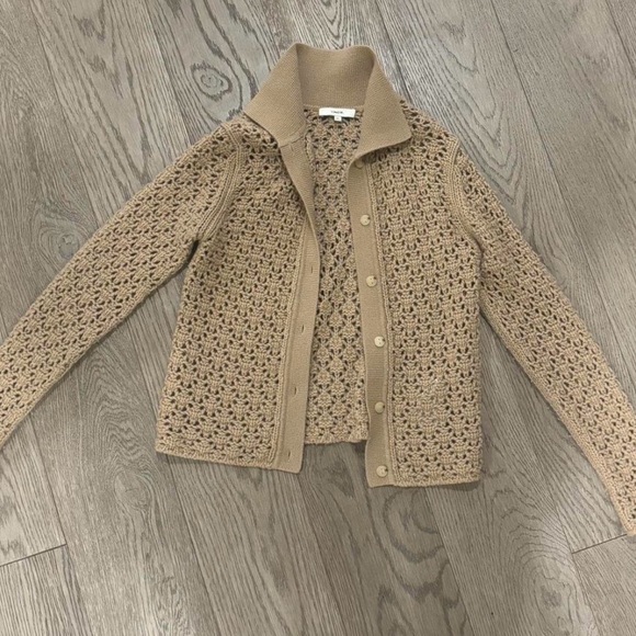 Vince crochet cardigan XS - Picture 2 of 6